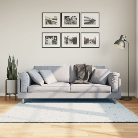 Soft washable short hair rug HUARTE blue 160x160 cm by , Rugs - Ref: Foro24-375135, Price: 63,77 €, Discount: %