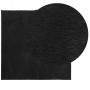 Alfombra de pelo corto suave lavable HUARTE negro 160x160 cm de , Alfombras - Ref: Foro24-375116, Precio: 63,77 €, Descuento: %