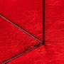 Alfombra de pelo corto suave lavable HUARTE rojo Ø 160 cm de , Alfombras - Ref: Foro24-375182, Precio: 69,60 €, Descuento: %