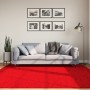 Alfombra de pelo corto suave lavable HUARTE rojo 200x200 cm de , Alfombras - Ref: Foro24-375175, Precio: 94,10 €, Descuento: %