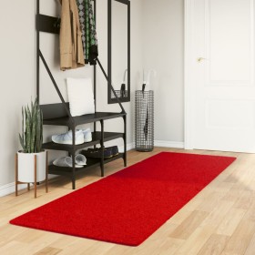 Soft washable short hair rug HUARTE red 80x250 cm by , Rugs - Ref: Foro24-375168, Price: 45,57 €, Discount: %