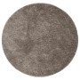 Long pile shiny appearance ISTAN grey Ø 160 cm carpet by , Rugs - Ref: Foro24-375684, Price: 67,61 €, Discount: %