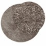 Long pile shiny appearance ISTAN grey Ø 160 cm carpet by , Rugs - Ref: Foro24-375684, Price: 67,61 €, Discount: %