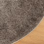 Alfombra pelo largo aspecto brillante ISTAN gris Ø 160 cm de , Alfombras - Ref: Foro24-375684, Precio: 67,61 €, Descuento: %