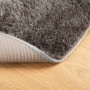 Long pile shiny appearance ISTAN grey Ø 160 cm carpet by , Rugs - Ref: Foro24-375684, Price: 67,61 €, Discount: %