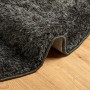 ISTAN anthracite long pile shiny appearance rug Ø 100 cm by , Rugs - Ref: Foro24-375646, Price: 33,70 €, Discount: %