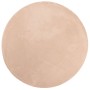 Soft washable short hair HUARTE pink Ø 160 cm rug by , Rugs - Ref: Foro24-375163, Price: 63,77 €, Discount: %