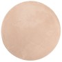 Soft washable short hair HUARTE pink Ø 100 cm rug by , Rugs - Ref: Foro24-375161, Price: 28,85 €, Discount: %