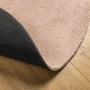 Soft washable short hair HUARTE pink Ø 100 cm rug by , Rugs - Ref: Foro24-375161, Price: 28,85 €, Discount: %