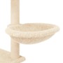 Rascador para gatos con postes de sisal crema 153 cm de , Mobiliario para gatos - Ref: Foro24-172115, Precio: 62,45 €, Descue...