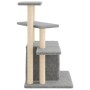 Cat scratcher with light gray sisal posts 83.5 cm by , Cat furniture - Ref: Foro24-172122, Price: 42,39 €, Discount: %