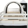 High bed for children with slide and pine wood ladder 97x208 cm by vidaXL, Cribs and beds for children - Ref: Foro24-282709, ...