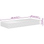 Soft medium hardness foam mattress 90x200 cm by , Mattresses - Ref: Foro24-373005, Price: 144,99 €, Discount: %