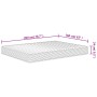 Soft medium hardness foam mattress 160x200 cm by , Mattresses - Ref: Foro24-373013, Price: 290,99 €, Discount: %