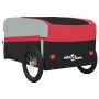 Black and red iron bicycle trailer 45 kg by , Bicycle trailers - Ref: Foro24-94062, Price: 82,47 €, Discount: %