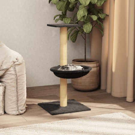 Cat scratching post with dark gray sisal post 74 cm by , Cat furniture - Ref: Foro24-171590, Price: 32,61 €, Discount: %