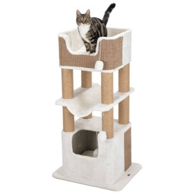 TRIXIE Lucano white and taupe gray cat scratching post XXL by , Cat furniture - Ref: Foro24-434091, Price: 213,07 €, Discount: %