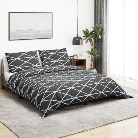 Gray cotton duvet cover set 220x240 cm by , Duvet covers - Ref: Foro24-136051, Price: 25,26 €, Discount: %