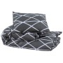 Gray cotton duvet cover set 220x240 cm by , Duvet covers - Ref: Foro24-136051, Price: 25,26 €, Discount: %