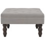 Dark gray stool 60x60x36 cm velvet by vidaXL, Side tables - Ref: Foro24-247551, Price: 66,68 €, Discount: %