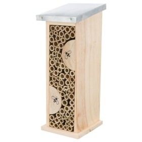 TRIXIE Bee Hotel made of pine wood and metal 11x30x14 cm by , Butterfly shelters - Ref: Foro24-442684, Price: 22,99 €, Discou...