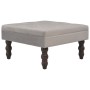 Dark gray stool 60x60x36 cm velvet by vidaXL, Side tables - Ref: Foro24-247551, Price: 66,68 €, Discount: %