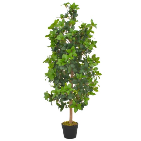 Planta artificial árbol de laurel con macetero 120 cm verde de , Flora artificial - Ref: Foro24-280179, Precio: 88,55 €, Desc...