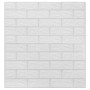 Self-adhesive wallpaper 3D bricks 40 units white by , Painted paper - Ref: Foro24-150720, Price: 159,48 €, Discount: %