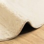 HUARTE cream washable soft short pile rug Ø 120 cm by , Rugs - Ref: Foro24-375048, Price: 44,35 €, Discount: %