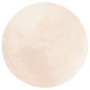 HUARTE beige washable soft short pile rug Ø 120 cm by , Rugs - Ref: Foro24-375029, Price: 41,93 €, Discount: %