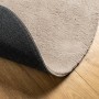 HUARTE washable soft short pile rug sand Ø 200 cm by , Rugs - Ref: Foro24-375069, Price: 99,89 €, Discount: %