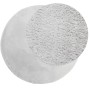 HUARTE washable soft short pile rug gray Ø 200 cm by , Rugs - Ref: Foro24-375088, Price: 99,24 €, Discount: %