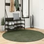 Alfombra pelo corto suave lavable HUARTE verde bosque Ø 160 cm de , Alfombras - Ref: Foro24-375106, Precio: 78,15 €, Descuent...