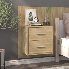 Sonoma Oak Wall Nightstand by vidaXL, Nightstands - Ref: Foro24-810995, Price: 52,79 €, Discount: %