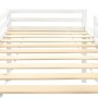 Cama alta para niños tobogán y escalera madera pino 97x208 cm de vidaXL, Cunas y camas para niños - Ref: Foro24-282713, Preci...