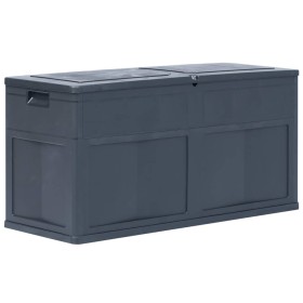 Garden storage box 320 L black by vidaXL, Outdoor storage boxes - Ref: Foro24-45688, Price: 70,99 €, Discount: %