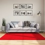 Alfombra de pelo corto suave lavable HUARTE rojo 160x160 cm de , Alfombras - Ref: Foro24-375173, Precio: 63,77 €, Descuento: %