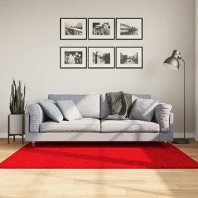 Soft washable short hair rug HUARTE red 120x170 cm by , Rugs - Ref: Foro24-375171, Price: 47,76 €, Discount: %