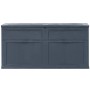 Garden storage box 320 L black by vidaXL, Outdoor storage boxes - Ref: Foro24-45688, Price: 86,32 €, Discount: %