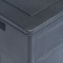 Garden storage box 320 L black by vidaXL, Outdoor storage boxes - Ref: Foro24-45688, Price: 86,32 €, Discount: %