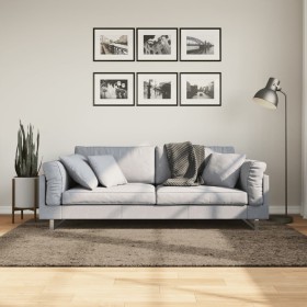 Long pile shiny look ISTAN grey carpet 140x200 cm by , Rugs - Ref: Foro24-375677, Price: 73,99 €, Discount: %