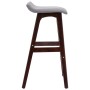 Kitchen stools 2 units light gray fabric by vidaXL, Kitchen stools - Ref: Foro24-249584, Price: 97,59 €, Discount: %