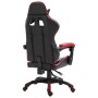 Silla de gaming de cuero sintético rojo de vidaXL, Sillones para videojuegos - Ref: Foro24-20209, Precio: 176,91 €, Descuento: %