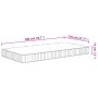 Medium firm pocket spring mattress 120x200 cm by , Mattresses - Ref: Foro24-372813, Price: 188,30 €, Discount: %