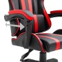 Silla de gaming de cuero sintético rojo de vidaXL, Sillones para videojuegos - Ref: Foro24-20209, Precio: 176,91 €, Descuento: %