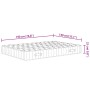 Medium firm pocket spring mattress 140x190 cm by , Mattresses - Ref: Foro24-372830, Price: 280,91 €, Discount: %