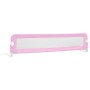 Barandilla de seguridad cama de niño poliéster rosa 180x42 cm de vidaXL, Barandillas de seguridad - Ref: Foro24-10171, Precio...