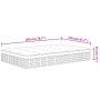 Medium firm pocket spring mattress 120x200 cm by , Mattresses - Ref: Foro24-372902, Price: 326,07 €, Discount: %