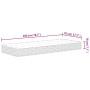 Bonnell medium firm spring mattress 70x200 cm by , Mattresses - Ref: Foro24-372982, Price: 105,91 €, Discount: %