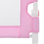 Barandilla de seguridad cama de niño poliéster rosa 120x42 cm de vidaXL, Barandillas de seguridad - Ref: Foro24-10170, Precio...